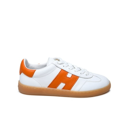 

Hogan Woman White Leather Sneakers