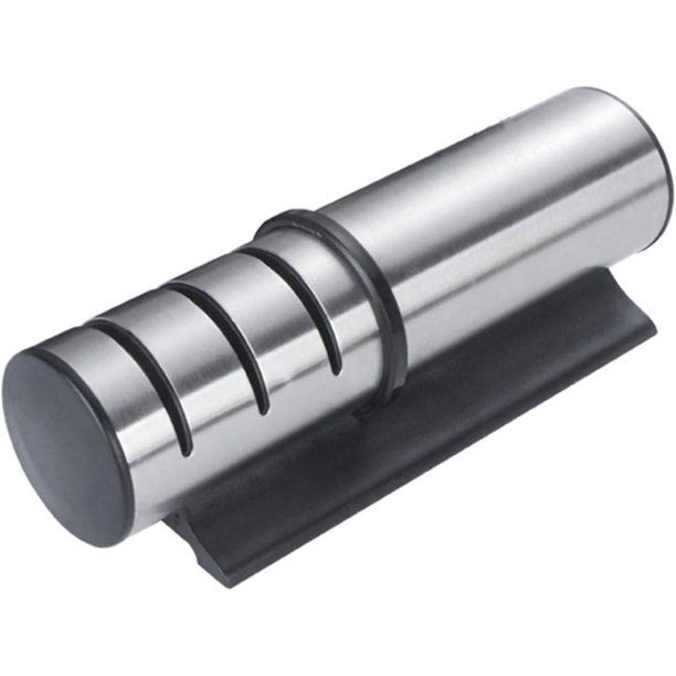 Afilador de cuchillos de cocina, afilador de cuchillos manual de 3 etapas, base antideslizante para usuarios zurdos y diestros rápidos para cuchillos domésticos de todos los tamaños