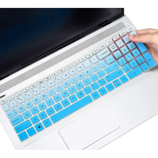 HAHDAXIA Keyboard Cover for 15.6" HP Laptop 15t 15-dw 15-dy 15-ef 15t-dw400 15t-dw300 15-dy2024nr dy2021nr 15-dy2073dx dy2703dx,HP Spectre x360 15t eb0043dx, HP 17.3 17-by/bs/ca 17-by4025nr b