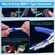thumbnail image 2 of Kit de Herramientas para Crimpado ZOERAX 3 en 1 para RG59 y RG6 con 20 Conectores F, 2 of 7