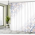 thumbnail image 4 of Ambesonne Abstract Shower Curtain, Futuristic Style Beam Art, 69"Wx70"L, Violet Blue, 4 of 4