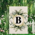 thumbnail image 3 of U Linen Garden Flag Double Layer Double Sided Letters Holiday Outdoor Flag Yard Decoration Flag, 3 of 6
