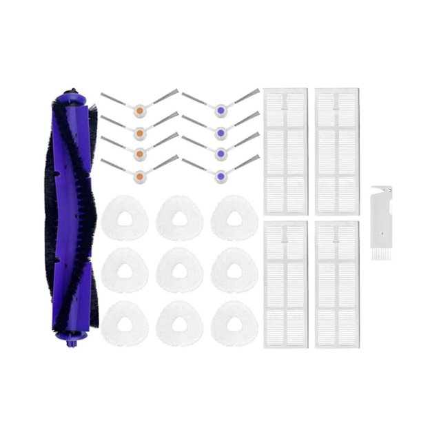 Cepillos laterales en forma de V WEIHJMXG Para Robot J3 con rodillos paños filtro HEPA accesorio de repuesto