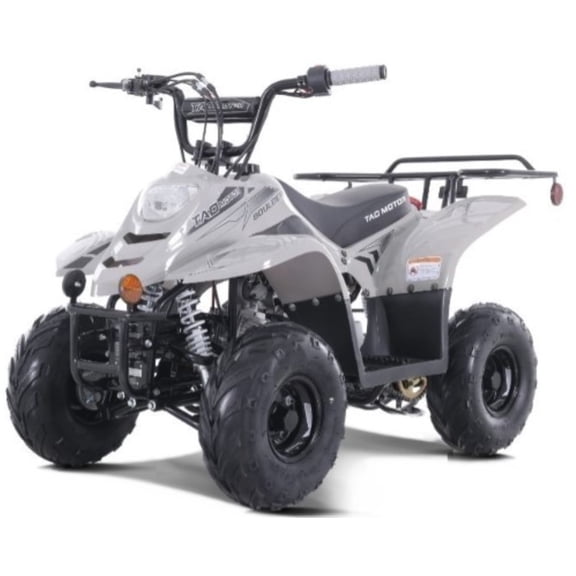 Tao Motor 110CC New Boulder, 4-Stroke Engine Max 0.6Gal Tank ATV Gas Car for Kids, New, Black