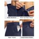 thumbnail image 4 of Pantalones deportivos de golf Soothfeel para hombre, color azul marino, talla M, 4 of 6
