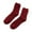 Wine, variant on ZHENHONG Casual Socks for Men Mens Wool Socks Thermal Hiking Winter Boot Warm Thick Cozy Crew Comfy Work Socks For Men