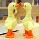 thumbnail image 3 of Gwong Juguete Pato de peluche juguete musical divertido PP algodón educativo amarillo pato peluche juguete para relajarse Gwong 30008761, 3 of 6
