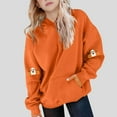 thumbnail image 2 of Le Long Sweat à Capuche d'Halloween pour Enfants Manches Longues Sport Épaule, 2 of 4