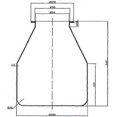 thumbnail image 4 of 20-24Liters Replacement Bladder Pressure Tank for Domestic Overpressure Bladder, BUTYL Balloon, 4 of 4