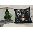 thumbnail image 2 of Madame Psychic 26 Inch Cream Halloween Print Decorative Throw Pillow, 2 of 2