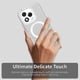 thumbnail image 4 of For Honor 400 Lite 5G Case Compatible with MagSafe Anti Drop Hybrid Phone Back Cover White, 4 of 5