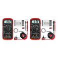 thumbnail image 1 of Riwesomey Multímetro ANENG AN8205C 1999 cuenta voltímetro medidor de temperatura portátil multímetro Detector de reparación operado por rojo 2piezas Riwesomey CBP089983, 1 of 6