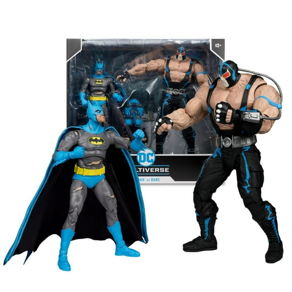 DC Multiverse Batman vs Bane 7" Action Figure and Mega Figure