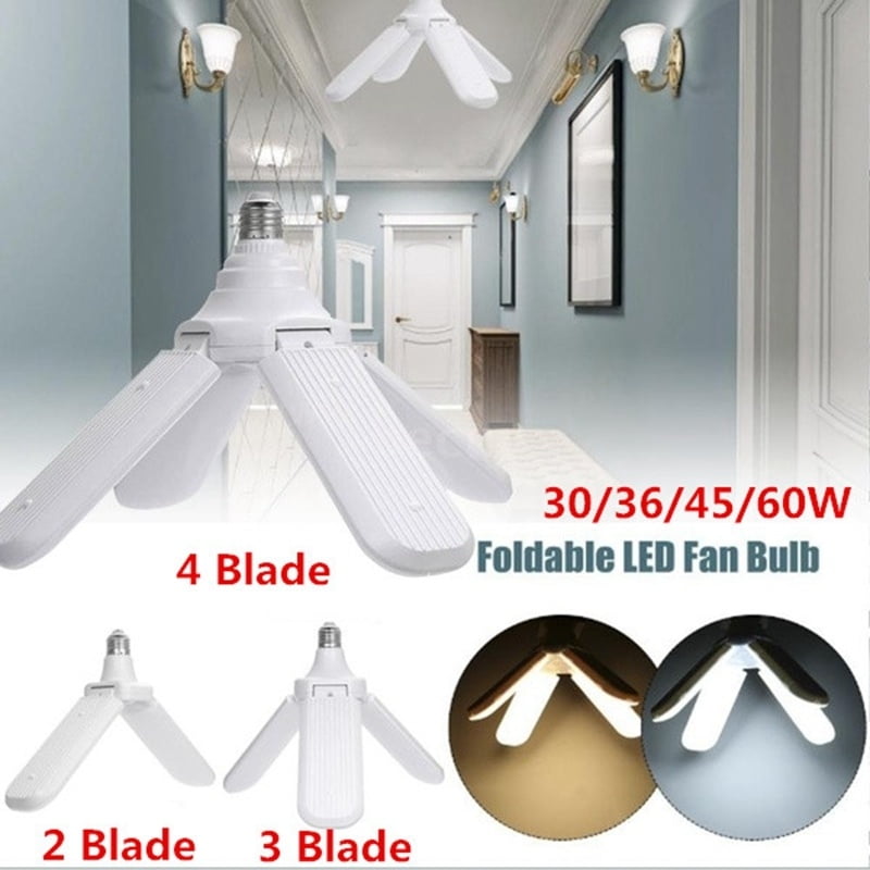 E27 Led 26w 30w 36w 45w 60w Bulb Super Bright Folding Fan Light Ceiling Lamp Working Garage Lights Ac110v 265v Canada E27 Led 26w 30w 36w 45w 60w Bulb Super, Brightest Light Bulbs For Ceiling Fans