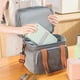 thumbnail image 2 of Bolso aislante portátil Kuymtek térmico 13L con compartimentos Dobles para Camping picnic, 2 of 9