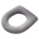 thumbnail image 5 of Cubierta gruesa para asiento de inodoro Wosthever cojín reutilizable antideslizante Gris Tipo 2, 5 of 6