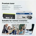 thumbnail image 6 of 3-Pack TN6300 Black Toner Cartridge Replacement for Brother High Capacity 5,000 pages with DCP-1200 1400 HL-1230 1240 1250 1270N 1430 1435 1440 1450 1470N MFC-8300 8500 8600 8700 9600 9650 9660 Print, 6 of 6