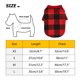 thumbnail image 2 of Ropa de lana para perros, chaleco informal a cuadros para cachorros, chaqueta, productos para mascotas de Año Nuevo (M), 2 of 9