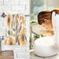 thumbnail image 7 of Yayeee 2 Pack Hand Towels for Bathroom 100% Cotton 16" x 28" Soft Absorbent Kitchen Towel, Watercolor Sunflowers, 7 of 7
