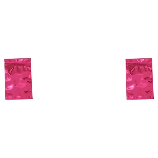 Advancent Bolsa de papel de aluminio de 100 piezas Envases de cosméticos Bolsas de paquete Ziplock a prueba de fugas con contenedor de envoltura Type10 NO10