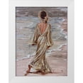 thumbnail image 1 of Luniak, Monika 12x14 White Modern Wood Framed Museum Art Print Titled - On the Beach, 1 of 4