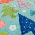 thumbnail image 5 of Mohawk Home Tree Scatter, Area Rug, Aqua, 2' 6" X 4' 2", 5 of 8