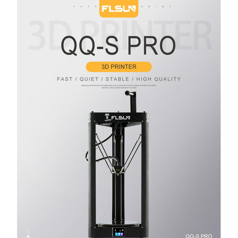 Flsun QQ S Pro Delta Printer-Free Shipping to the Continental U.S.