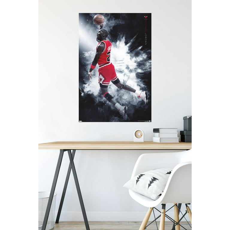 Trends International Michael Jordan - Burst Wall Poster