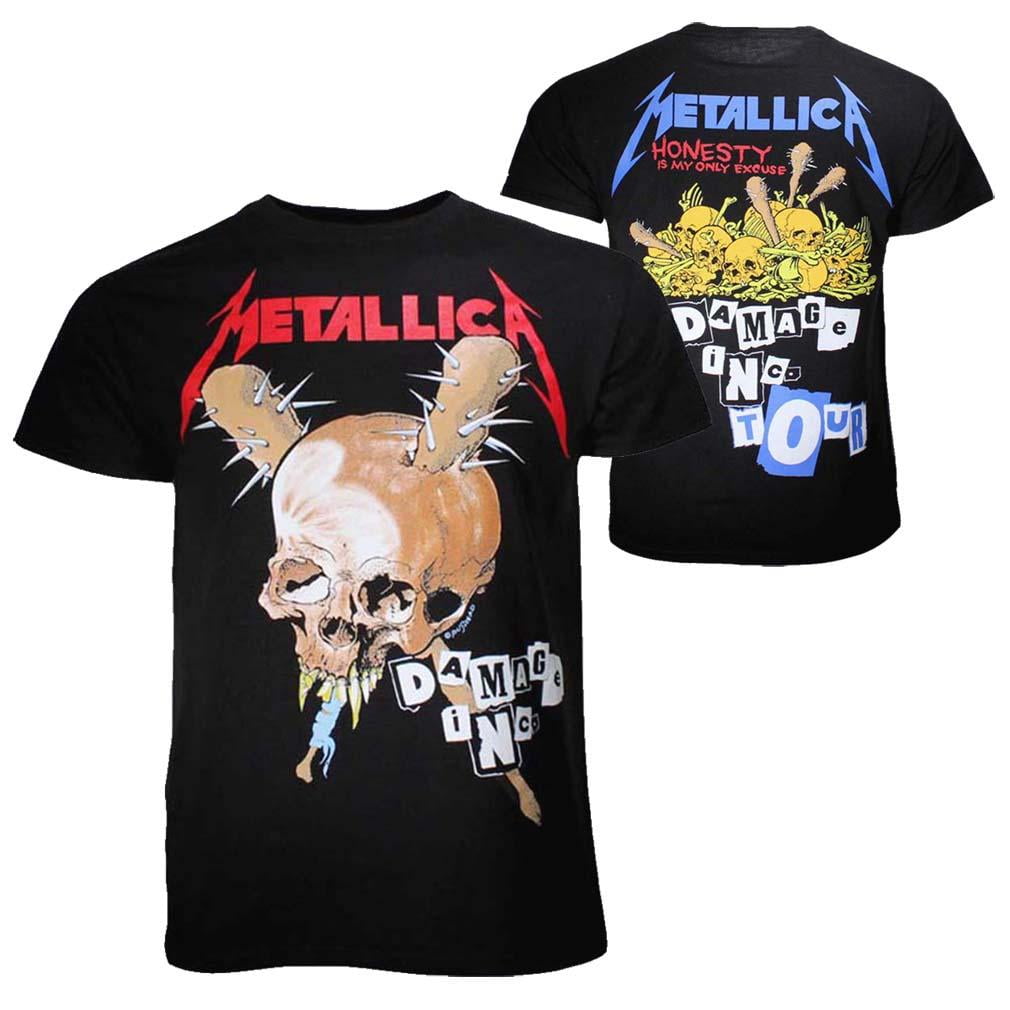 Men's  Metallica Damage Inc T-shirt Black