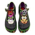 thumbnail image 2 of Hot Chocolate Design Women's Platform Shoes – Spooky Gang Mary Jane, Buckle Closure, Halloween Character Accessories, 2.2" Platform Heel, Rubber Sole, Cushioned Insole, Size 9, 2 of 7