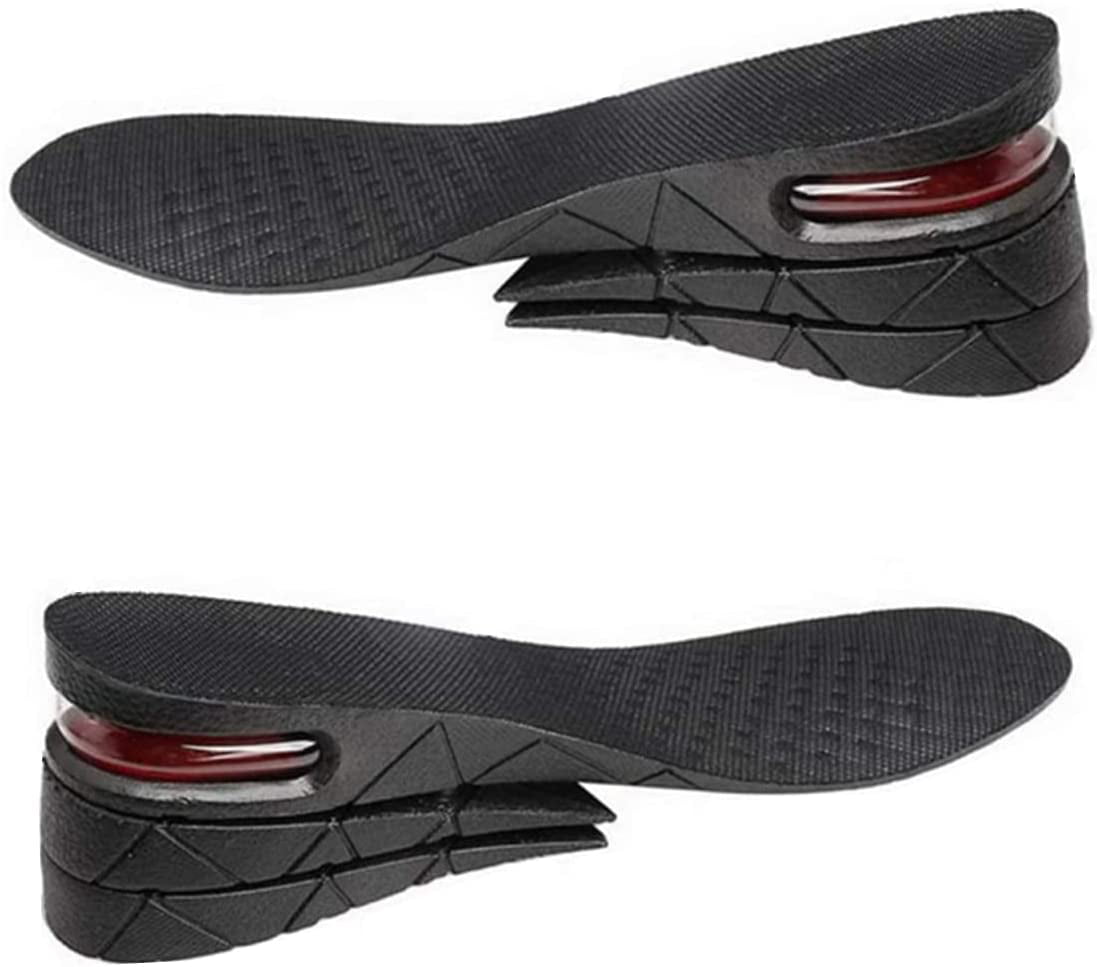 Hot Women Men Shoes Pad Lift Insole Heel Insert Height Increase Cushion 