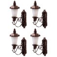 thumbnail image 1 of Miangastore Mini Wall Lamp Model for Decor Made of ABS Material Multi Color Miniature Craft Supplies 4 Pieces, 1 of 8