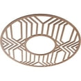 thumbnail image 2 of 32"OD x 11 3/4"ID x 3/8"T Empire Wood Fretwork Pierced Ceiling Medallion, Wood (Paint Grade), 2 of 3