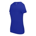 thumbnail image 2 of Natural Uniforms Women's Short Sleeve Round-Neck T-Shirt Under Scrub (True Royal Blue, Large), 2 of 5
