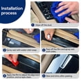 thumbnail image 3 of For Genesis GV70 2021-2024 Pre Cutting Car Interior Protection Film Gear Shift Console Anti-scratch Transparent TPU Film Sticker, 3 of 6