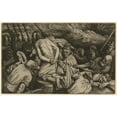 thumbnail image 3 of William Strang 24x17 Black Modern Framed Museum Art Print Titled - The Penance (Ancient Mariner)., 3 of 5
