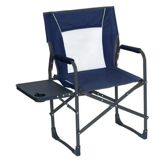 24 in. Slimfold Director Folding Chair, Navy