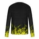 thumbnail image 5 of Blusas y camisas de manga larga con cuello redondo para hombre, blusas casuales de cuello redondo y manga larga, camisetas estampadas, blusas para hombre, 5 of 5