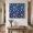 Blue, variant on Ships Next Day Canvas Wall Art 12"x12", Blue Christmas Wood Framed Canvas Print Painting, Xmas Snowflake White Ready to Hang Small Picture Wall Decor for Home Kitchen Dining Room Office