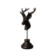 thumbnail image 3 of Vintage Resin Deer Head Tabletop Decor - Farm Deer Bust for Home and Party Decoration, 3 of 6