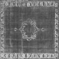 thumbnail image 1 of Ahgly Company Indoor Square Oriental Gray Industrial Area Rugs, 6' Square, 1 of 4