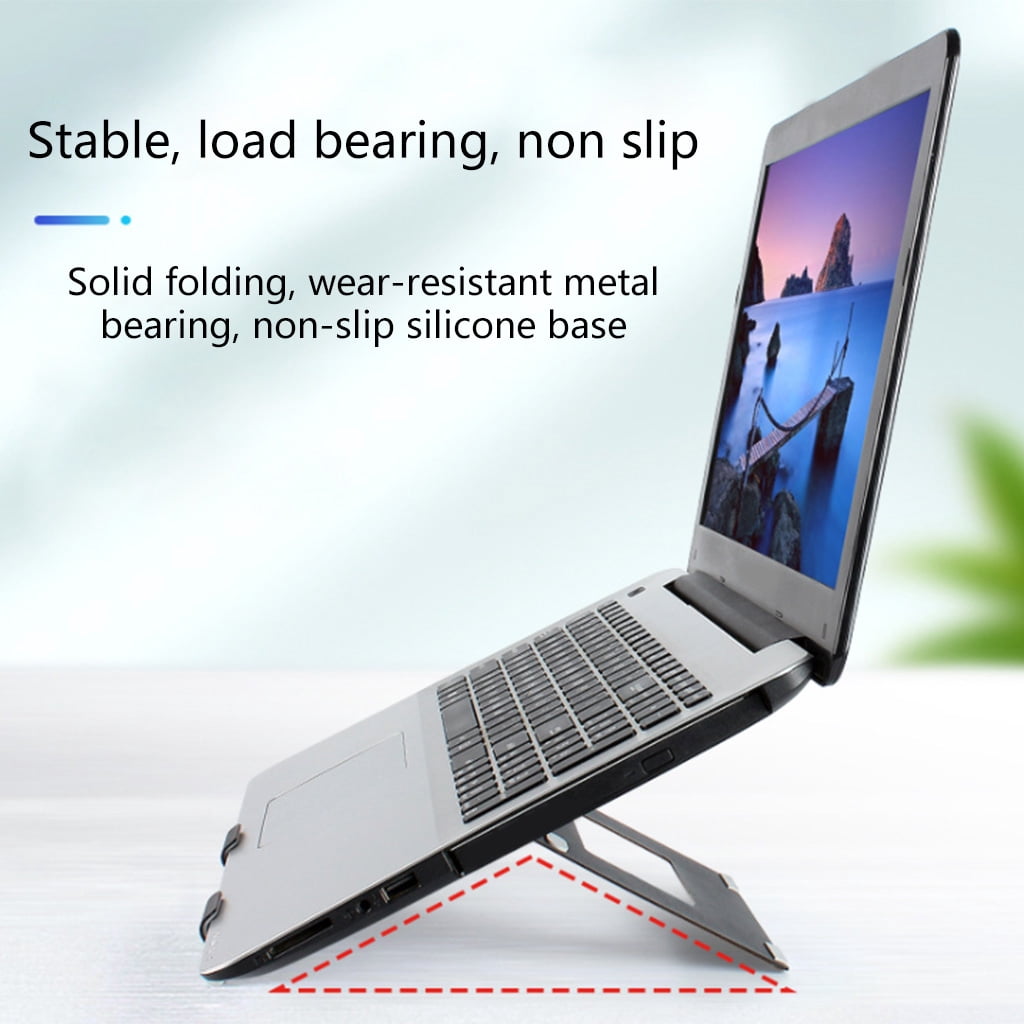 Foldable Laptop Stand Adjustable Notebook Bracket Portable Tablet Pad Cooling Holder