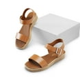 thumbnail image 5 of DREAM PAIRS Platform Sandals for Women, Low Wedges for Women Dressy, 5 of 7