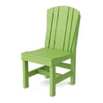 thumbnail image 6 of Wildridge Heritage 7-Piece 44"X72" Dining Set, Lime Green - Outdoor Weather Resistant Recycled Plastic Furniture for Patio, 6 of 8
