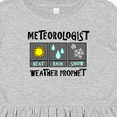 thumbnail image 4 of Inktastic Meteorologist Weather Prophet Girls Toddler Dress, 4 of 5