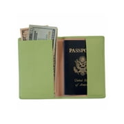 Genuine Leather Passport Holder and Travel Document Organizer