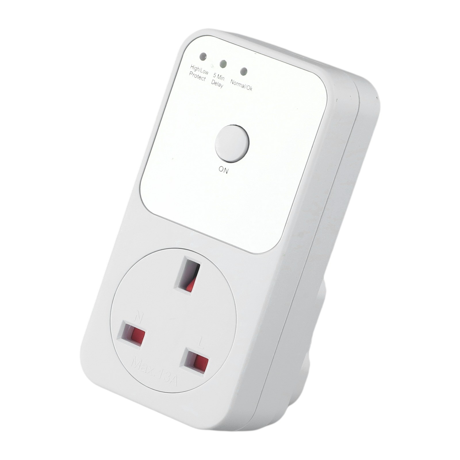Automatic Voltage Protector Socket Switcher Vac 220V Power Surge Safe Protector Eu Fr Uk U S Plug Socket Refrigerator Protect Us