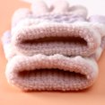 thumbnail image 2 of Guantes de bebé de otoño e invierno para niños de guardería, bonitos guantes de punto cálidos con rayas para los dedos, 2 of 5