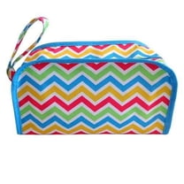 Mainstreet Multi Colored Chevron Kentucky Dopp Kit Toiletries Travel Bag Case