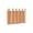 Orange, variant on Leodye 1PCS Rod Pocket Checkered Window Valance, Partition Curtain, Rustic Cottage Style Decor Drape for Kitchen and Living Room Window Decoration -39.37*17.72in